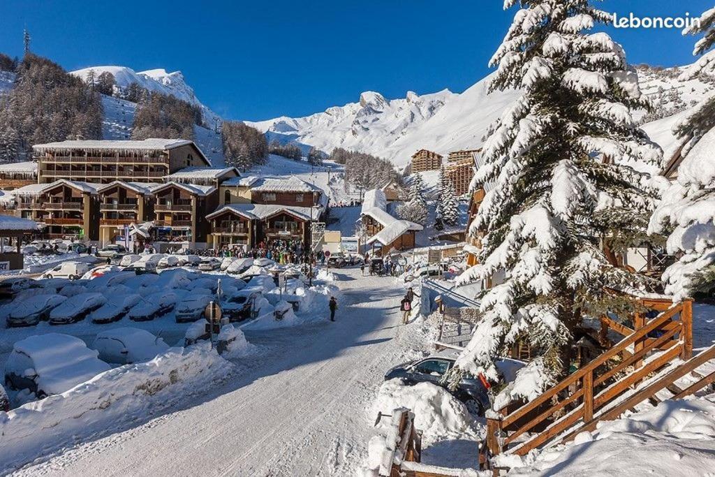 Foux D Allos Piscine 6 Personnes Exteriér fotografie